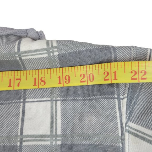 Matix Mens Quilted Full Zip Hooded Jacket Gray Buffalo Plaid Skateboard size XXL - Picture 7 of 12